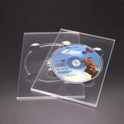 China Single Digipak Tray Recyclable CD Digitray CD Jewelry Boxes DVD Digi Tray Clear Wholesale Custom Plastic for sale