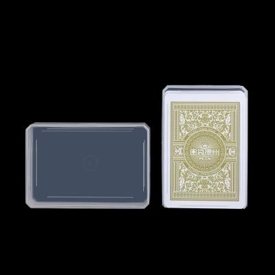 China Recyclable Promotional Storage Tarot Poker Card Box PP Playing Card Game Case For Playing Paper Card for sale