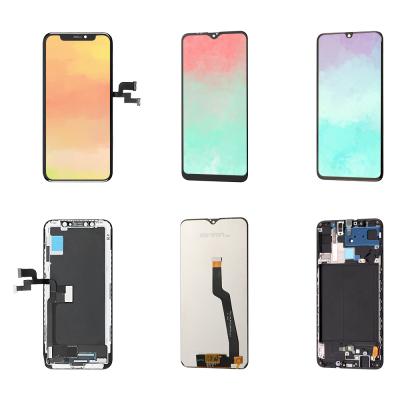 China high brightness & High Saturation Elekworld Incell LCD Display For iPhone 6 6S 7 8 X XR XS 11 12 pro Max For Samsung A10 A20 A30 A40 A50 A70S for sale