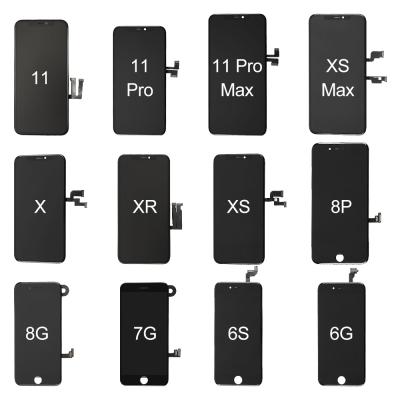 China high brightness & High Saturation Tianma Incell for iPhone X LCD, for iPhone 6 plus pro display 7 pro 12 mini 12 max 8P X XR 11 for sale