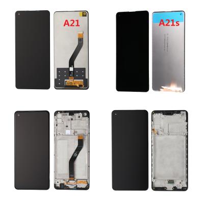 China high brightness & High Saturation Mobile Phone Screen For Samsung A21 A21s A215 A217 LCD Replacement For A21s LCD Display for sale