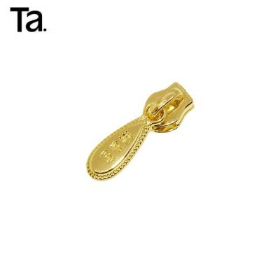 China TANAI Nice Metal Viable Designs Customized Zipper Puller Manufacturer Handbag Zipper Slider for sale