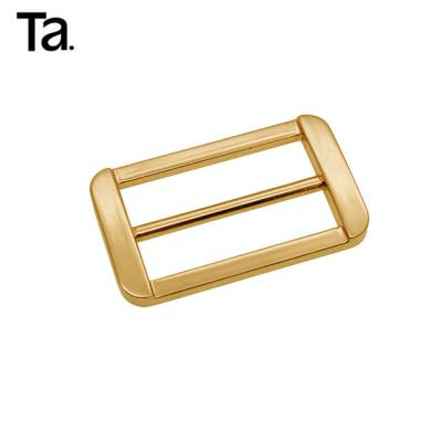 China Wholesale Popular Metal Tri Glide Adjustable Slider Eco - Friendly Buckles For Bag for sale