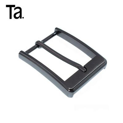 China TANAI 36mm Metal Zinc Alloy Fashionable Square Men's Plain Single Pin Belt Buckle for sale