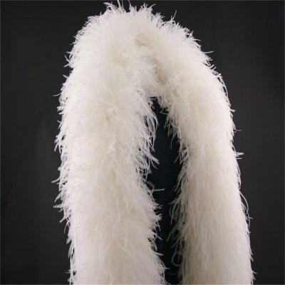 China 6 Ply Ostrich Appliqued High Quality Fluffy Feather Boas for sale