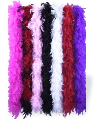 China Fluffy Turkey Feather Feather Boas For Party for sale