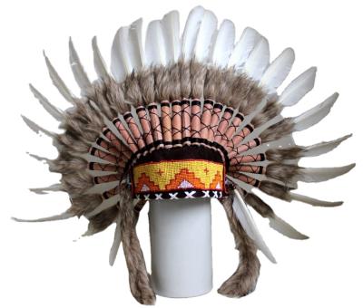 China Indian festival feather headdress for sale for sale