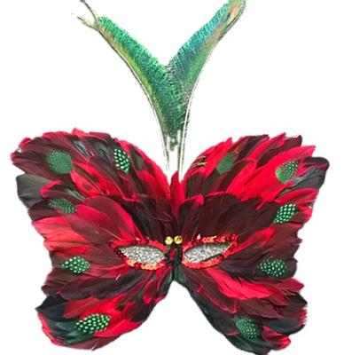 China Carnival Customized Styles Party Feather Masks For Adults And Children for sale