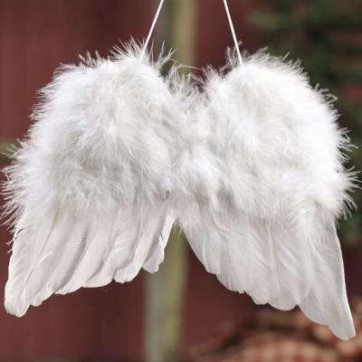 China FEATHER Customized Colors Feather Angel Wings For Christmas for sale