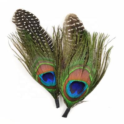 China Peacock Feather Picks For Party Hats Customized Size for sale