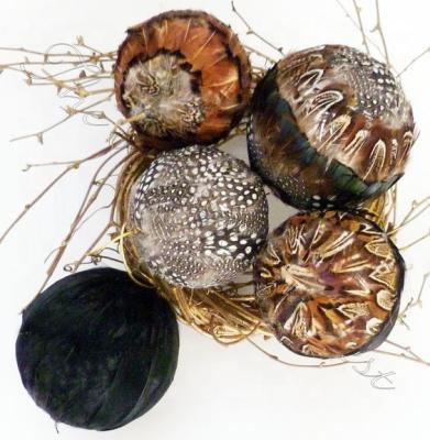 China Decorative feather balls from PLUME for Christmas for sale