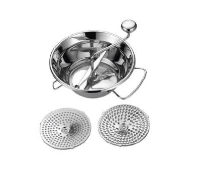 China Sustainable Stainless Steel Food Grinder Set for sale