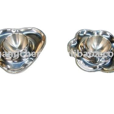 China 18/8 stainless steel egg holder/viable heart-shaped/shaped flower for sale