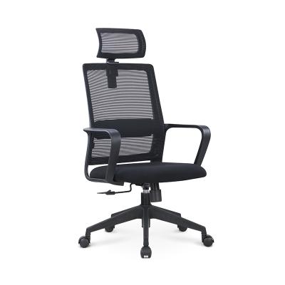 China Swivel Mesh Swivel Conference Meeting Room Executive Task Chair Office Furniture Rotating Blue Black Aluminum Base Traditional (Height) for sale