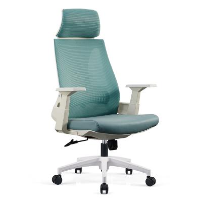 China (Height) Foshan Home Ministry Adjustable Comfortable Rotation Modern Swivel Chair With Adjustable Headrest for sale