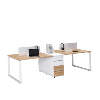 China Modern Cheap Strength Factory Executive Office Furniture Office Computer Desks With Office Cabinets for sale