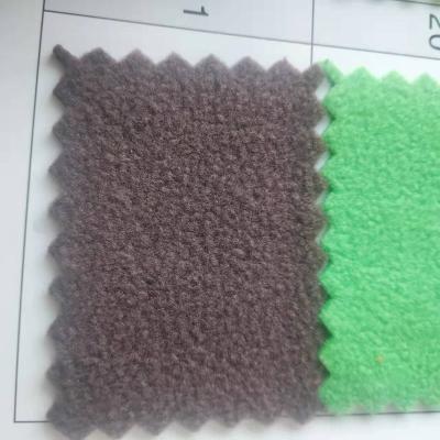 China PriceTextile Shrink-Resistant Factory Plain Dyed Recycled Polyester Fleece Fabric Manufacturer for sale