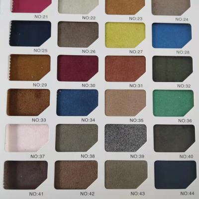 China High quality and cheap price Shrink-resistant material suede fabric is available in stock for garment for sale