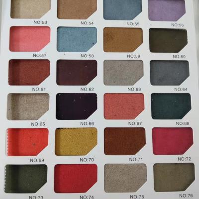 China Shrink-resistant material suede fabric is available in stock for garment with good quality for sale