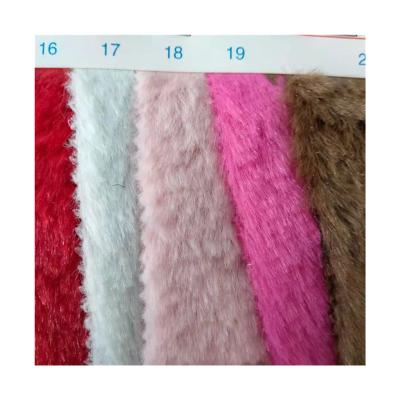 China Wicking good quality and cheap price 10 hair jade rabbit hair plush toy plush fabric for sale