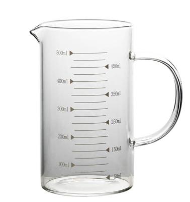 China 1L Glass Measuring Cups Stored Jugs With Airtight Lid Jug Liquid Milk Glass Measuring Cup for sale