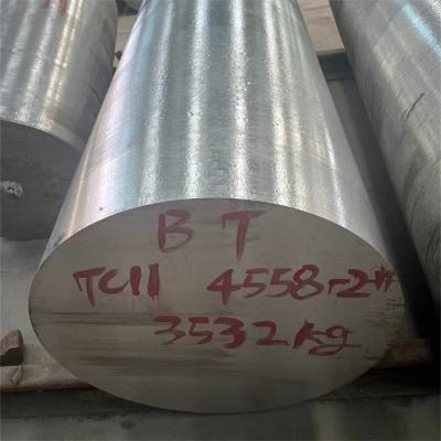 China TC11 titanium alloy rods for aviation industry parts BT9 titanium rods polished rods diameter 5-200mm for sale