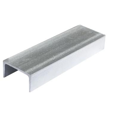 China Building Construction Galvanized Cold Channel U Channel Profile Bending Steel Beam Steel Channel Mild Steel for sale