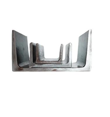 China Building Construction Shape High Tensile Channel Steel Carbon U Profile Steel For Construction for sale