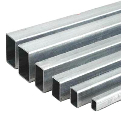 China Liquid Pipe Galvanized Rectangular Pipe Pre Galvanized Welded Steel Pipe / Square / Rectangular Tube for sale