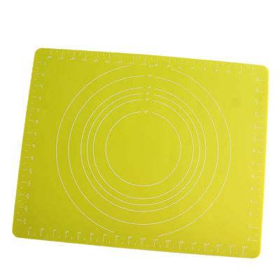 China 2mm Sustainable Thickness Premium Food Grade Silicone Pastry Mat With Measurement for sale