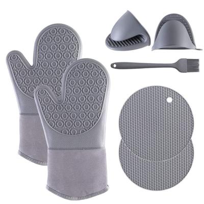 China Wholesale 7Pcs Modern Eco-Friendly Heat Resistant Silicone Kitchen Accessories Kitchen Bakeware for sale