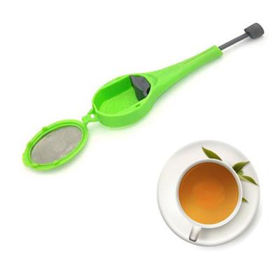 China Viable Wholesale Creative Embedded Tea Non-Toxic Plunger Silicone Infuser for sale