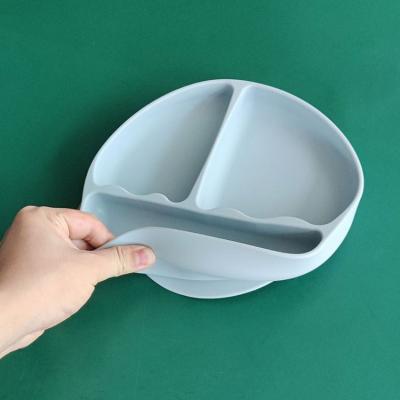 China BPA Free Baby Dish Set Silicone Sustainable Baby Silicone Dish for sale