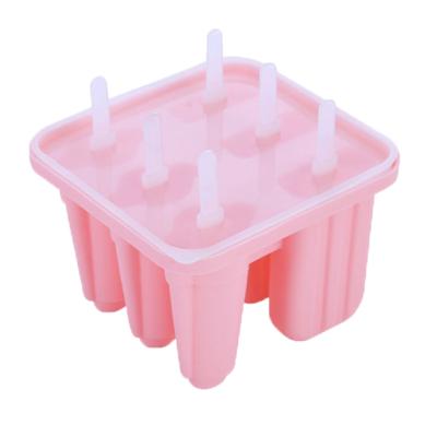 China Sustainable Ice Pop Maker Pop Up Silicone Ice Cube Tray Ice Pop Maker Silicone for sale