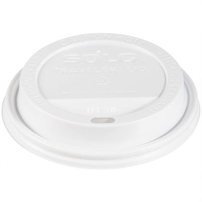 China Child Safe Sipper Dome Lid for Hot Cups fits 10 oz to 24 oz capacities, White for sale