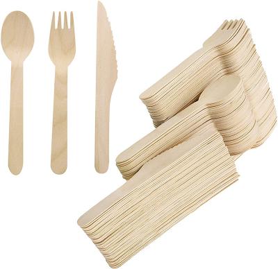 China Eco-Friendly Forks Serves Knives Cutlery, Disposable Utensils Eco-Friendly Goods And The Tree Spoon Free Alternative To Wooden Silverware for sale