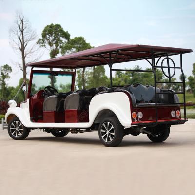 China ALLOY Gas Pedal Car Motar Sightseeing Bus For Tourists Vintage Sightseeing Car for sale