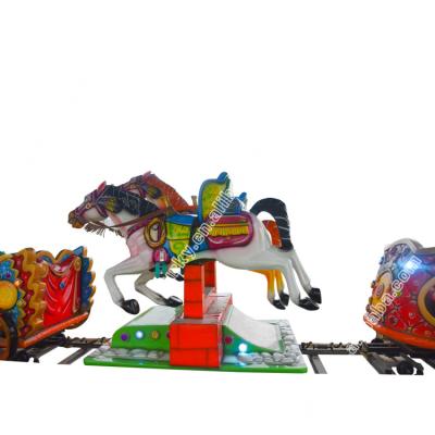 China Amusement rides manufacturers amusement park equipment train rides for sale, track train rides with new design for sale