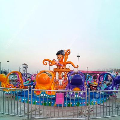 China FRP+steel Best Price Used Amusement Park Rides Octopus Ride Fairground Rides for sale