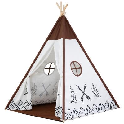 China 2022 Cotton+Hemp 2022 Educational Indian Style Indoor Baby Toys Fashion Design Kids Toys Crawling Tent for sale