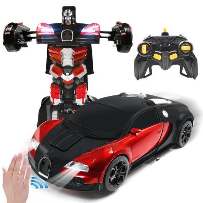 China Hot Sale RC Model Transform Robot Toy Electric Deformation Car for sale