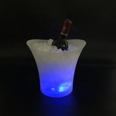 China Sustainable Ice Bucket With 7 Color Led for sale