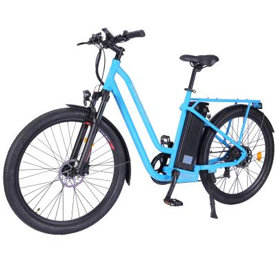 China New Style 250W Al-alloy Frame Electric Moped Bike Polished Bicycle Polished Bicycle Express Cargo Delivery for sale