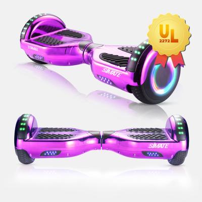 China Free Buying Unisex US Warehouse 6.5 Inch Purple Smart Electric Hoverboards Two Wheel for sale