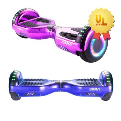 China USA Warehouse 6.5 Inch Purple Smart Electric Hoverboards Unisex Free Shopping Two Wheel for sale