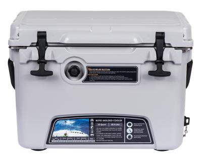 China Kuer-b Good Quality 20qt Waterproof Suitable Prices Fishing Cooler Fish Storage Cooler Box for sale