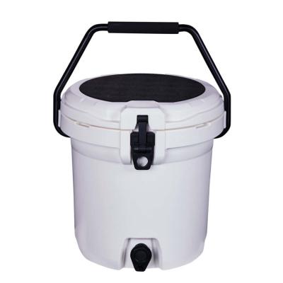 China Waterproof High Quality Durable Using Various Color Single Ice Bucket 2.5 Gallon Cooler Shipping Boxes Heat Insulation Barrels for sale