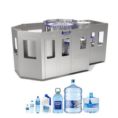 China Automatic 3in1 water filling machine for mineral water pure water spring water for sale