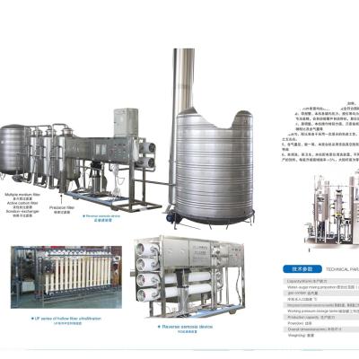 Cina Mini sistema di trattamento dell'acqua RO industriale Dimensione 1500*800*600 in vendita