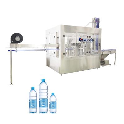 China High Speed Water Glass Filling Machine Mitsubishi Siemens PLC for sale